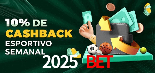 10% de bônus de cashback na 2025 Bet